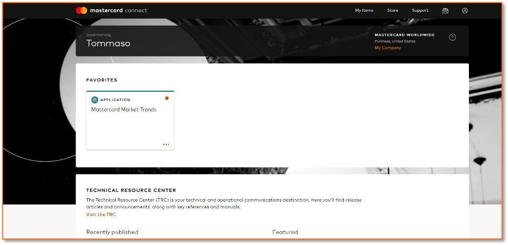 Favorite Trends screenshot